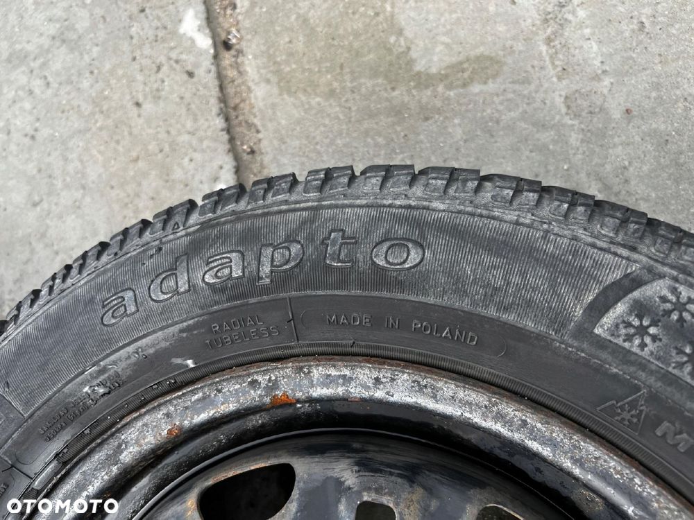 KOŁO ZAPASOWE DOJAZDOWE SKODA FABIA ROOMSTER VW POLO FOX 165/70 R14 - 5