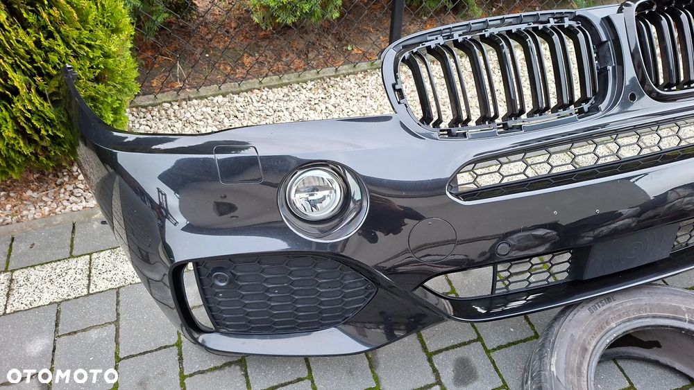 BMW X5 F15 13-18 ZDERZAK PRZÓD PRZEDNI M-PAKIET SPRYSKI PDC KAMERA - 4