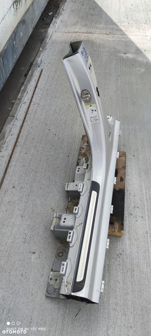 ĆWIARTKA PRÓG SŁUPEK B LEWY AUDI A6 C7 LIFT LX7W - 5