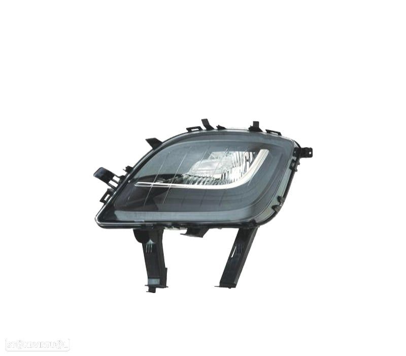 FAROL ESQ DE NEVOEIRO PARA OPEL ASTRA J 5P 10-15 SPORTS TOURER 10-16 FUNDO PRETO - 1