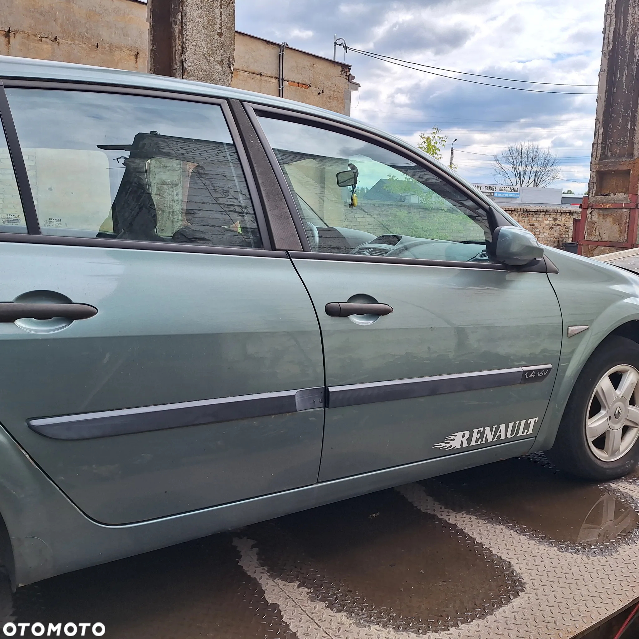 DRZWI MASKA LAMPA ZDERZAK BLOTNIK KLAPA SZYBA LUSTERKO MEGANE II TED97 - 2