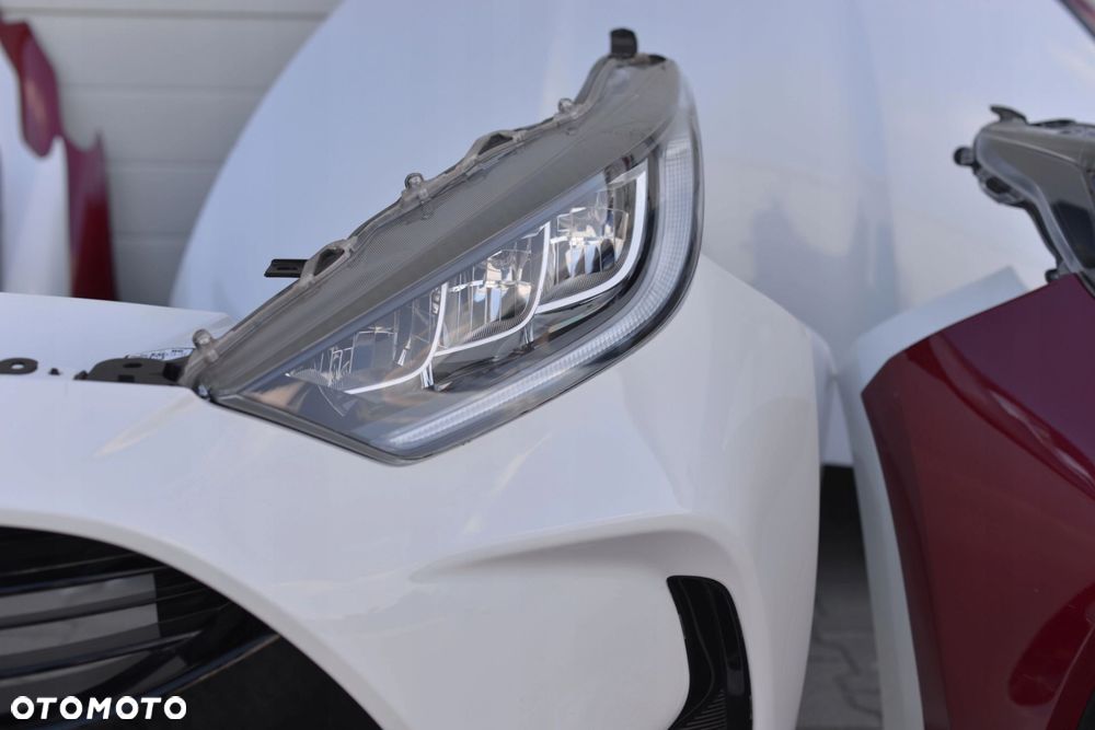 MASKA ZDERZAK BŁOTNIK PAS LAMPA H7 XENON LED BELKA TOYOTA YARIS 4 IV - 8