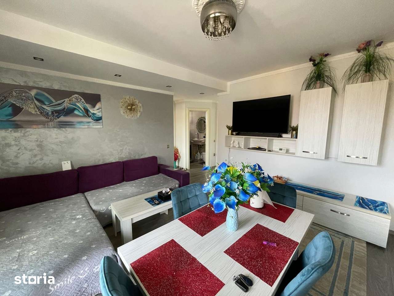 Apartament 3 camere, balcon si parcare - etaj 1, Selimbar — fotografia 3