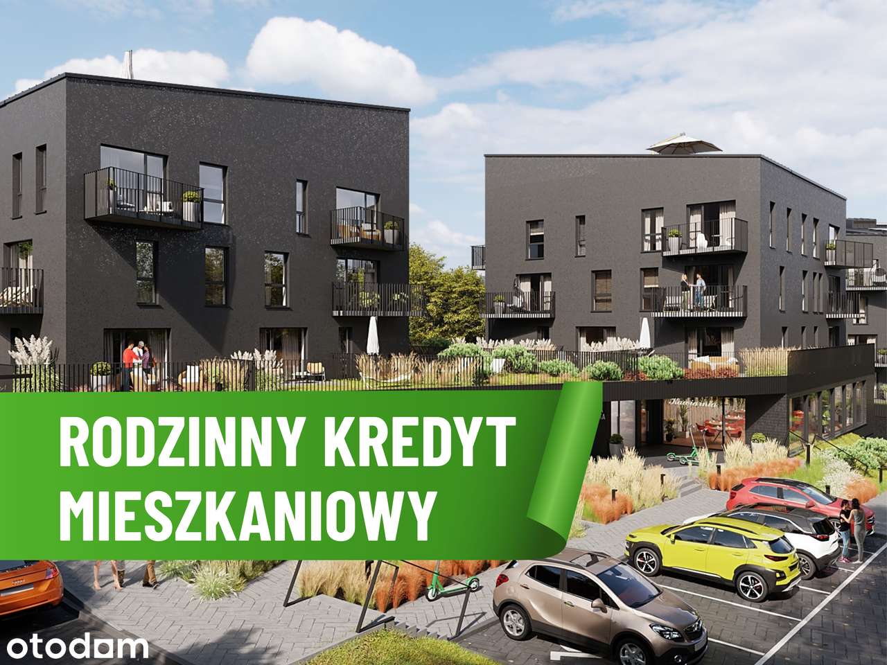 RKM | 4 pokoje i przestrzeń, która daje oddech | bez wkładu własnego