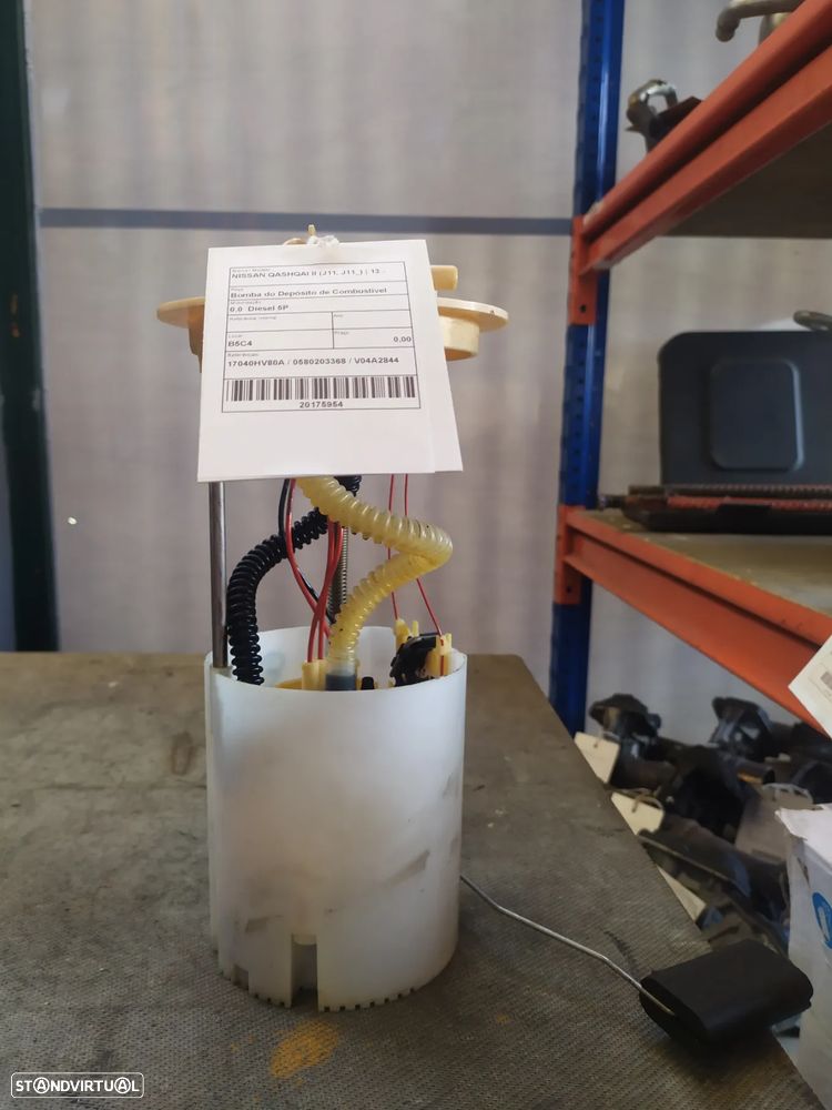 BOMBA DE COMBUSTIVEL NISSAN QASHQAI II / 17040HV80A / 0580203368 - 1