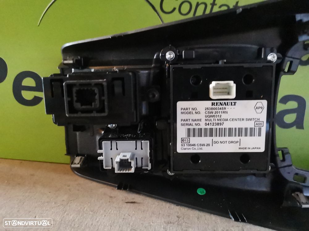 RENAULT LAGUNA III CONSOLA CENTRAL JOYSTICK - Z294 - 6