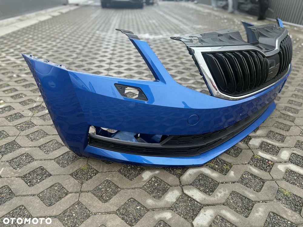 Skoda Octavia III Lift Zderzak Przód Przedni 4xPDC Spryskiwacze Radar 17-20 LF5W - 12