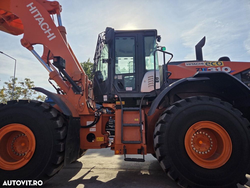 Hitachi ZW310-6, cupa 7mc, 30 tone, FULL OPTION, gresare automata, Anvelope NOI profil L5, produs JAPONIA,cantar,consum 17l/h, Protectie cabina, protectie antiincendiu, camera spate pt masalier, posibilitate leasing, STARE FOARTE BUNA-PROMOTIE 97.900 Eur+Tva - 25