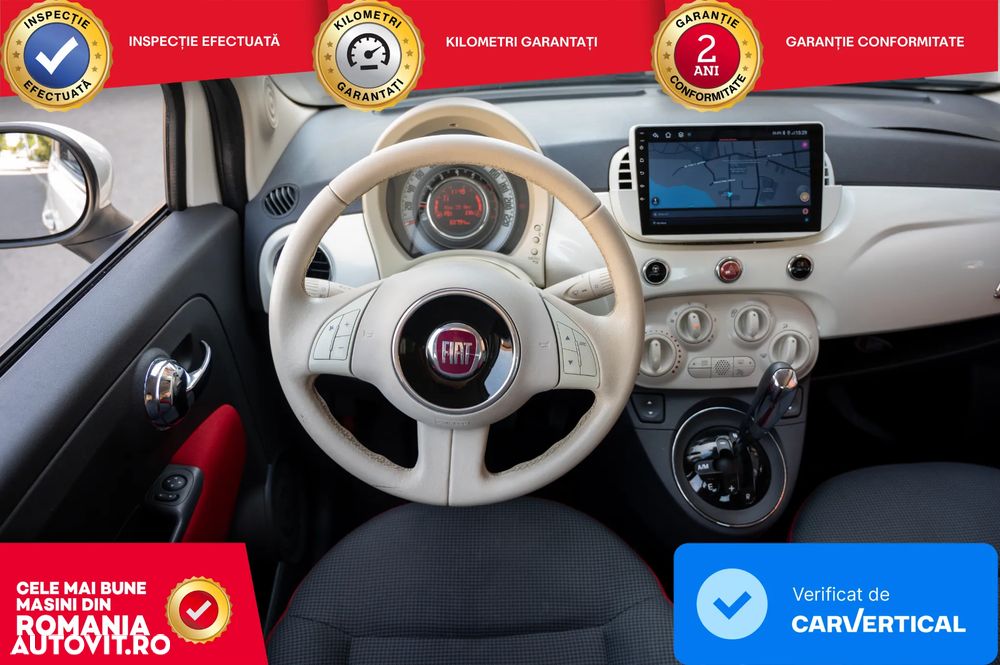Fiat 500 1.2 Dualogic Cult - 16