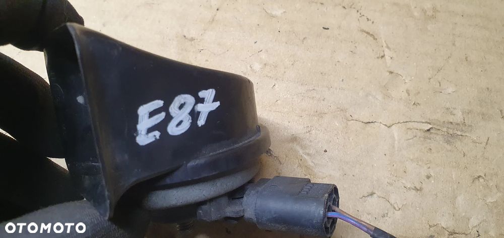 Klakson sygnał dźwiękowy BMW I E81 E87 Lift - 7