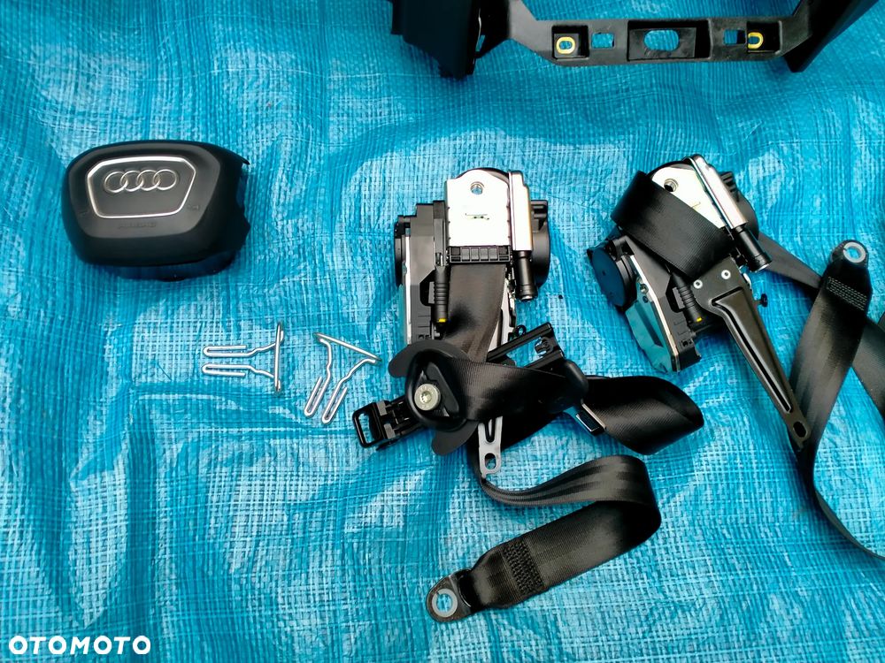 AUDI Q7 4M KONSOLA / DESKA / AIRBAG / PASY / HEAD UP / ORYGINAŁ - 5