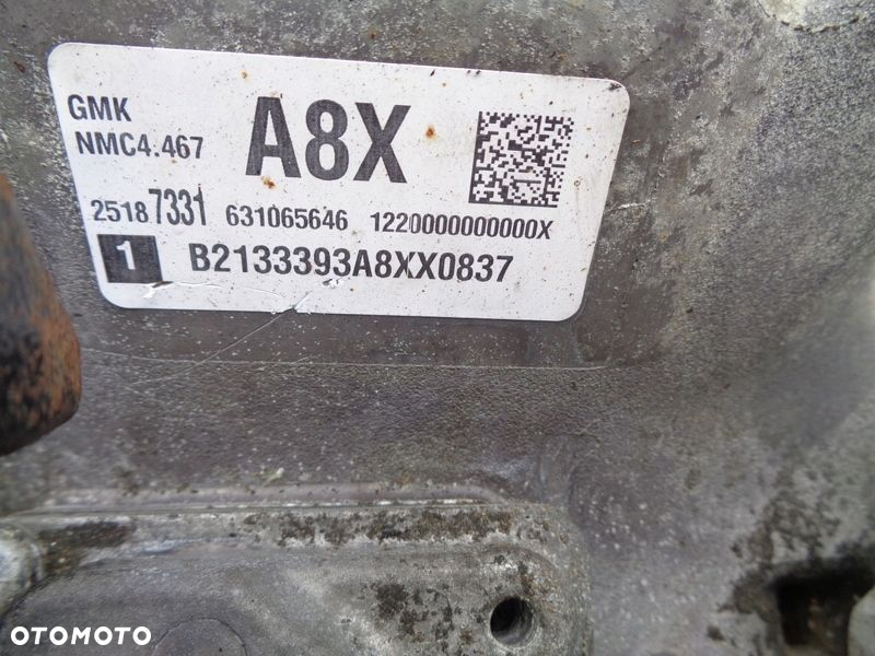 Skrzynia biegów Opel Mokka 1.6 16V 2014R A8X 71 Tys Mil - 3