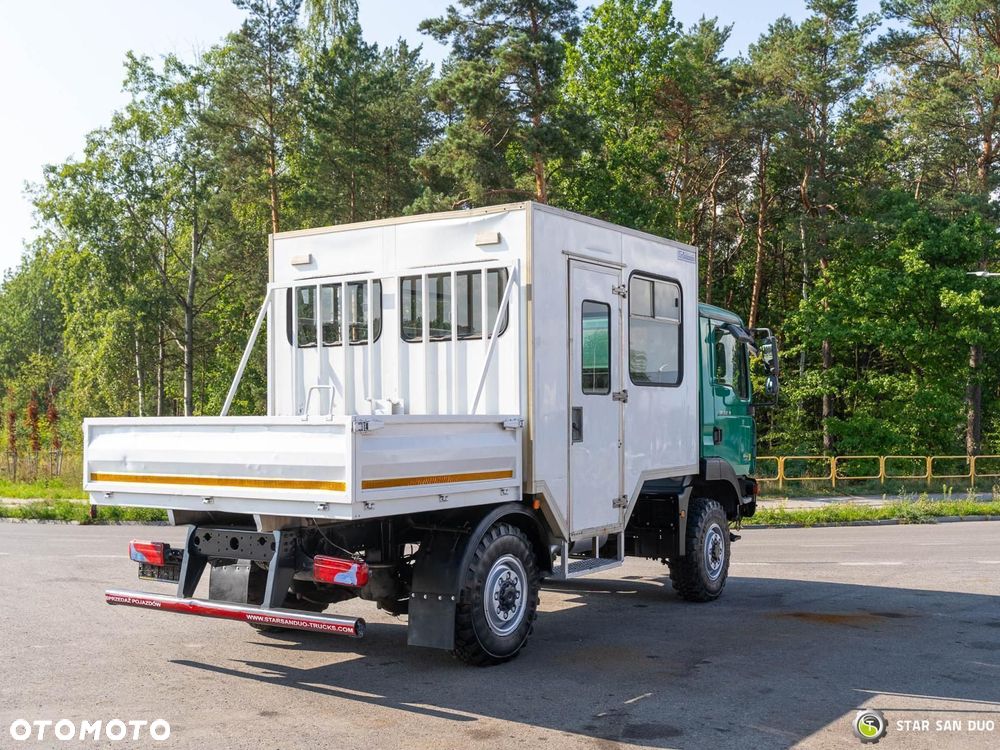 MAN TGM 13.240 4x4 BL Brygadówka Kamper Przewóz Osób - 9