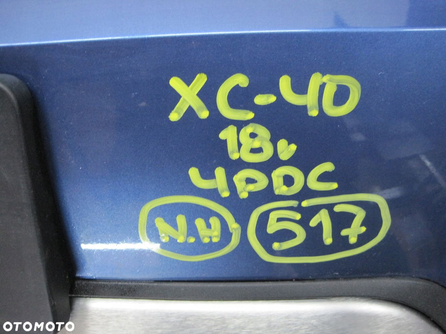 ZDERZAK VOLVO XC40 4 PDC 18r PRZÓD PRZEDNI - 10