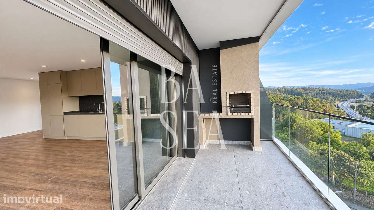 Apartamento T3 novo com garagem box em Ferreiros Braga - Grande imagem: 5/23