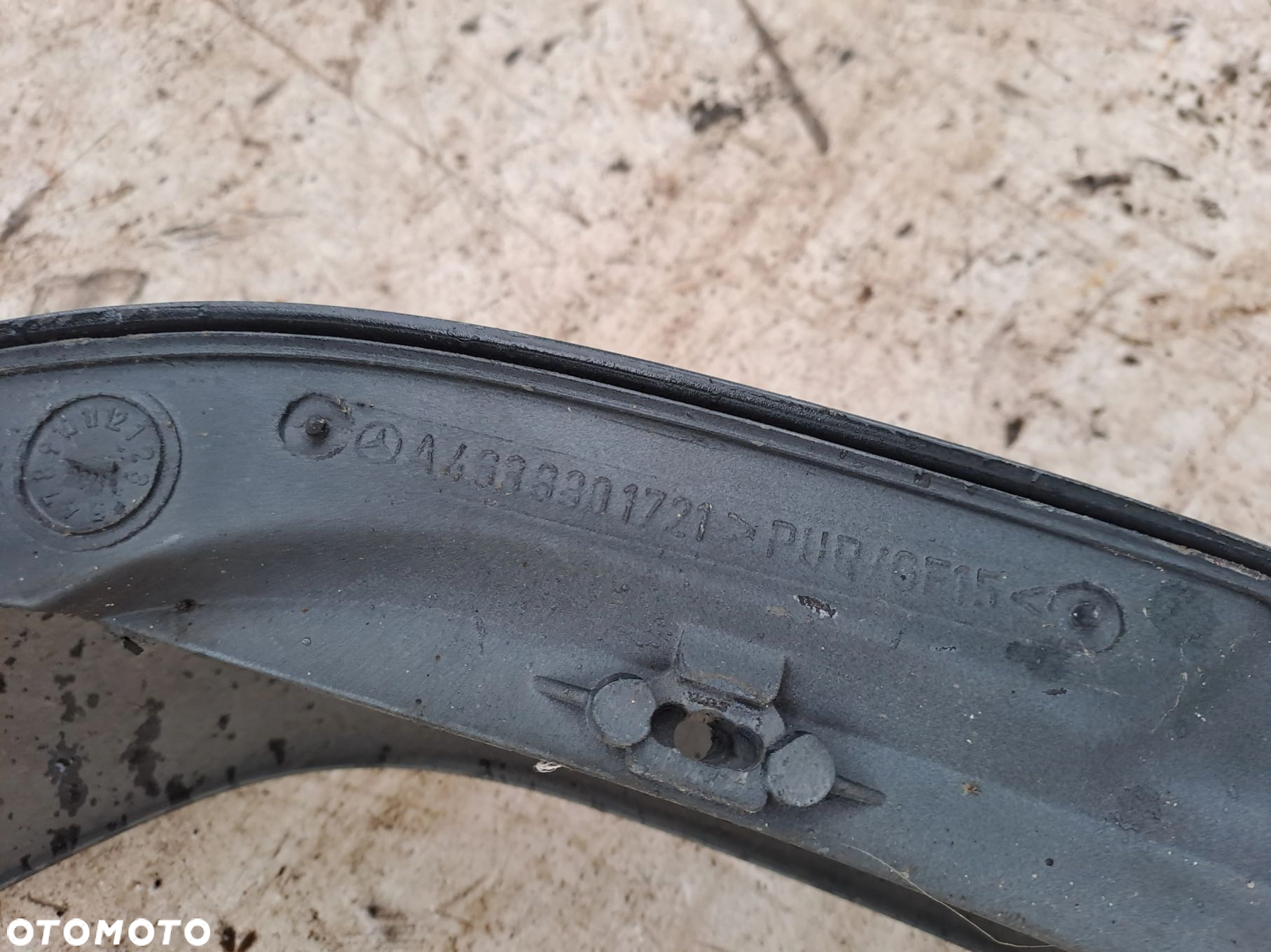 MERCEDES G KLASA 463 AMG NAKŁADKA PRAWA a4638801721 - 2