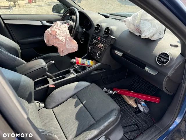 Audi A3 czesci 2.0 FSI BVY lakier LZ5C skrzynia GQP drzwi klapa zderzak sline - 8