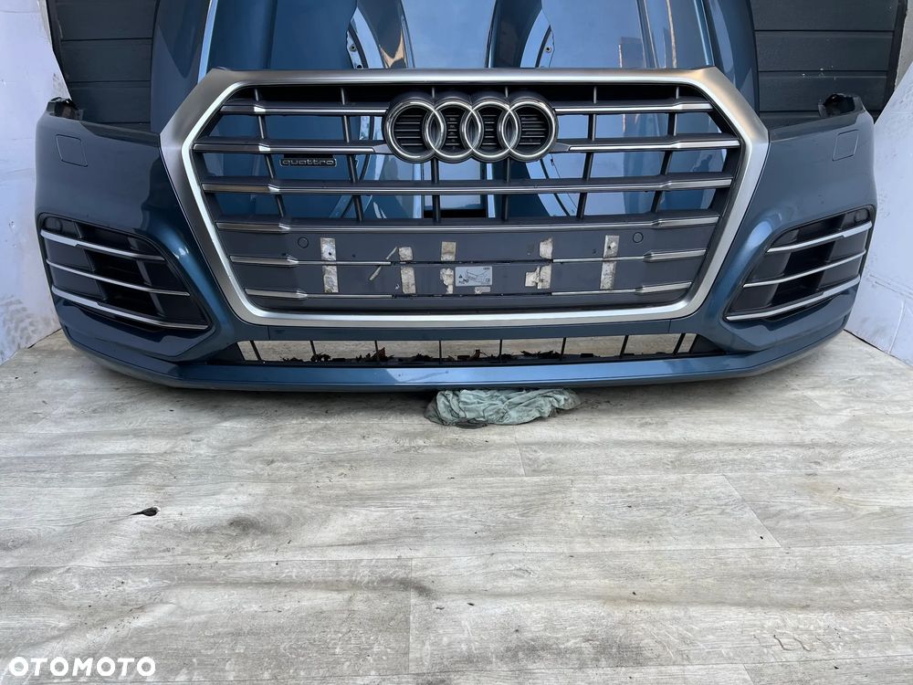 KOMPLETNY PRZÓD AUDI Q5 80 A FY S LINE LX5L ZDERZAK MASKA BŁOTNIK PAS PRZEDNI LAMPY - 7
