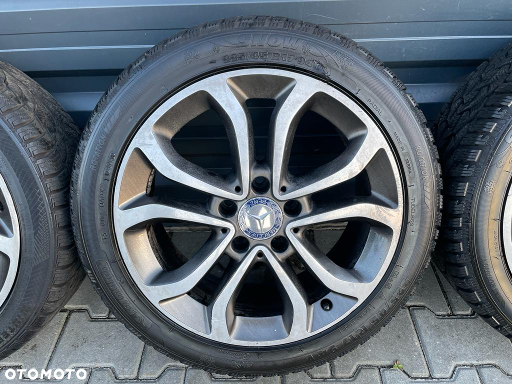 MERCEDES C W205 KOŁA FELGI OPONY ZIMA 225/45R17 A2054010200 - 5