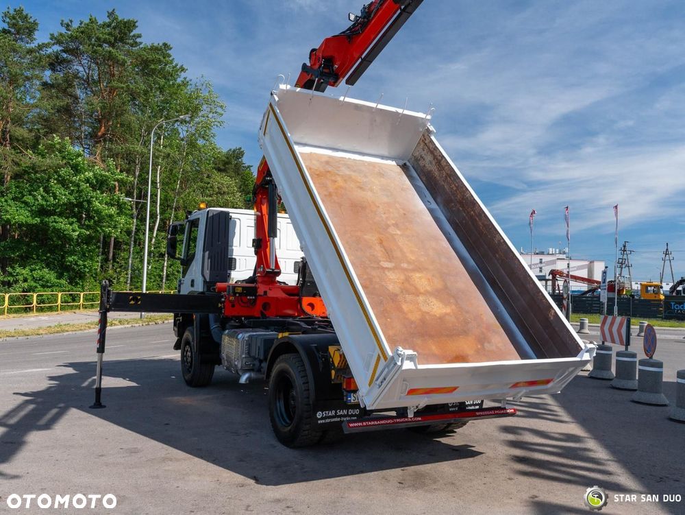 Iveco TRAKKER 450 4x4 Palfinger PK 18002 EH HDS Żuraw Wywrotka Rotator - 29