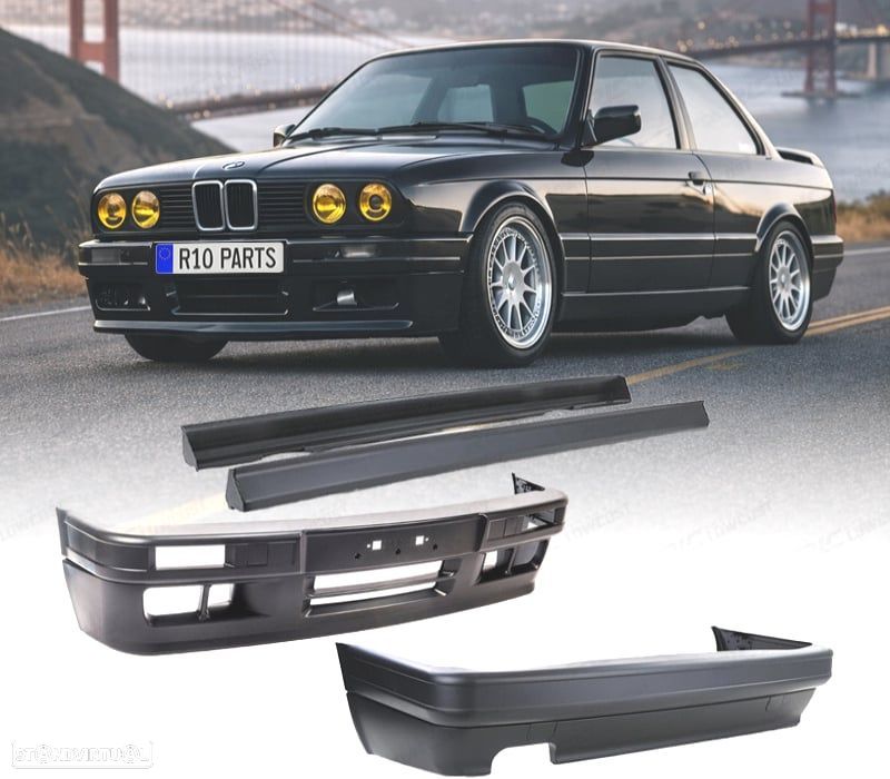KIT DE CARROÇARIA COMPLETO BMW E30 82-90 LOOK M TECH 2 - 1