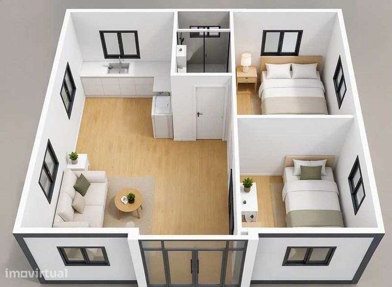 Casa Contentor Expansível T2 - Venda Particular - Grande imagem: 3/4