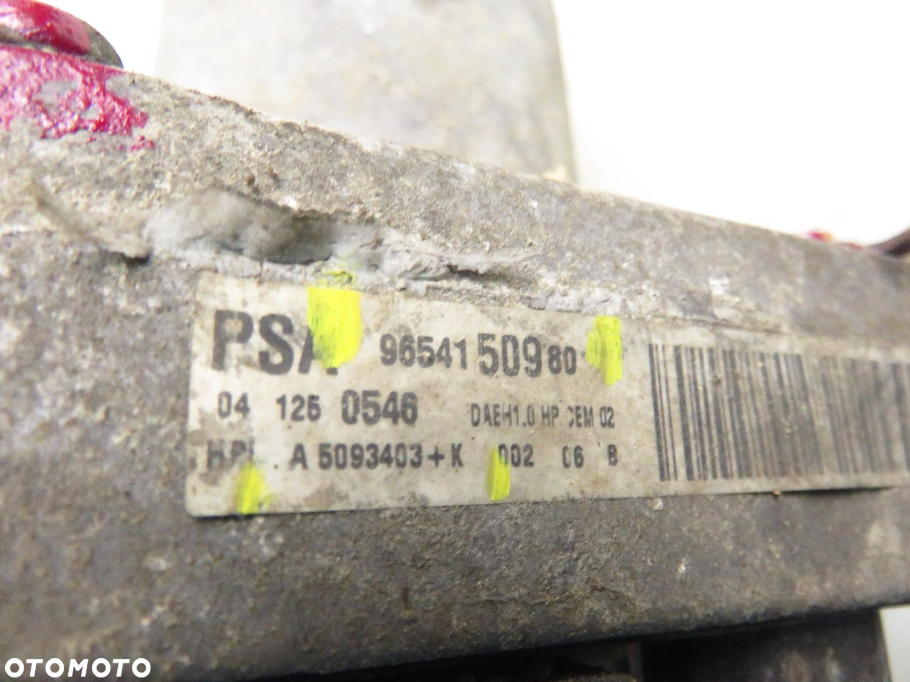 POMPA WSPOMAGANIA PEUGEOT 307 SW (3H) 9654150980 A5093403K - 6