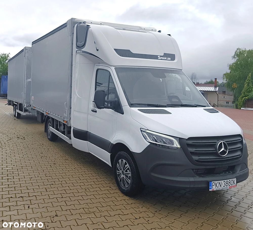 Mercedes-Benz SPRINTER Międzynarodówka z Przyczepą Dmc 7 Ton  ! - 10