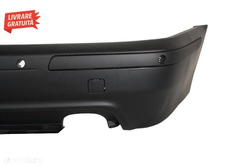 Bara Spate si Tobe Ornamente BMW Seria 5 E39 Evacuare Dubla (1995-2003) cu PDC- livrare gratuita - 3