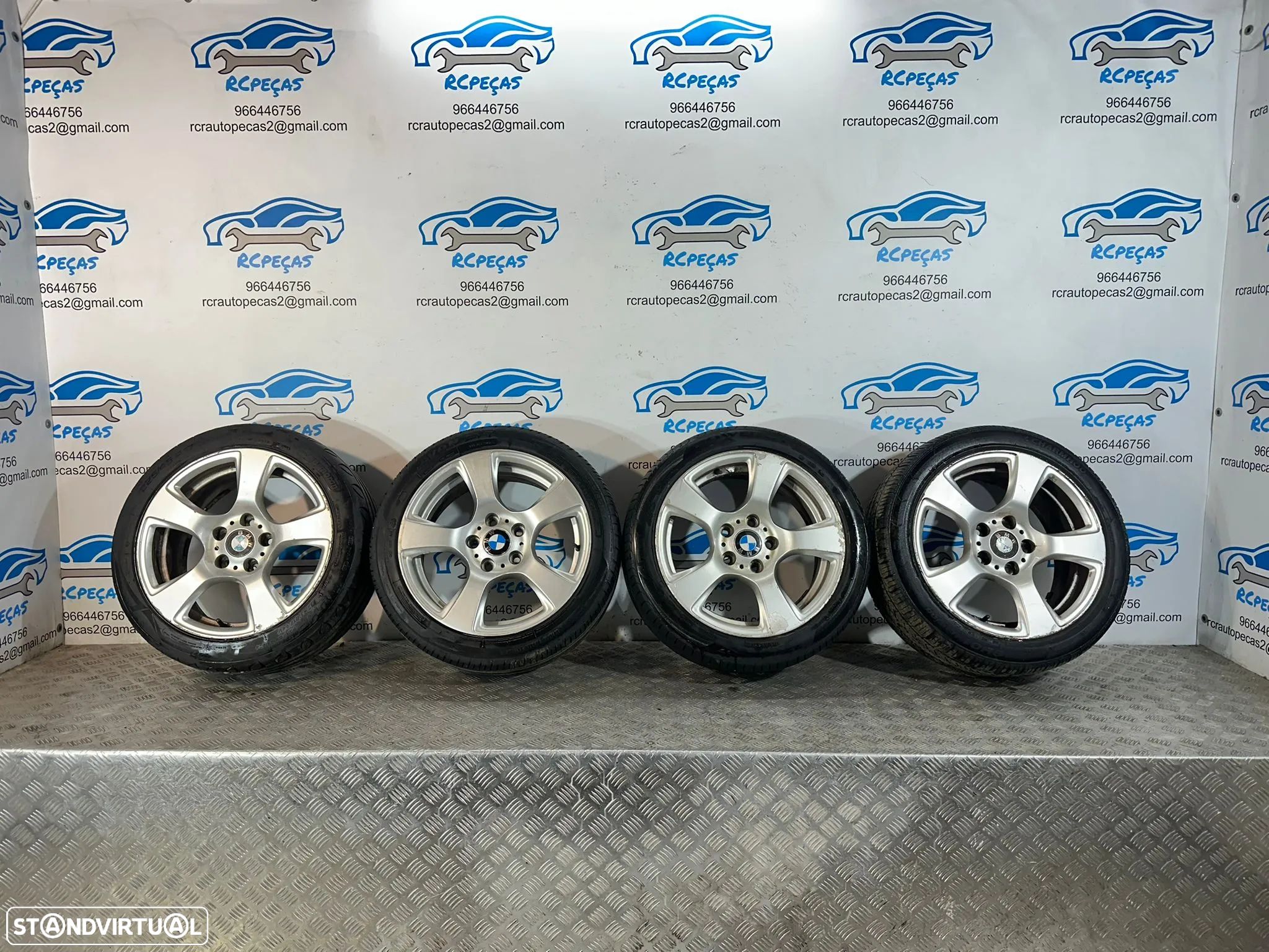 .Conjunto Jantes 17 Originais Style 157 BMW 5x120 8J ET34 6770239 - 1