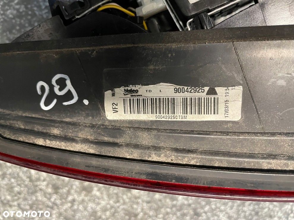 SEAT LEON III 5F0 HB LIFT 16+ LED LEWA TYLNA LAMPA KLAPA ORYGINAŁ 90042925 - 3
