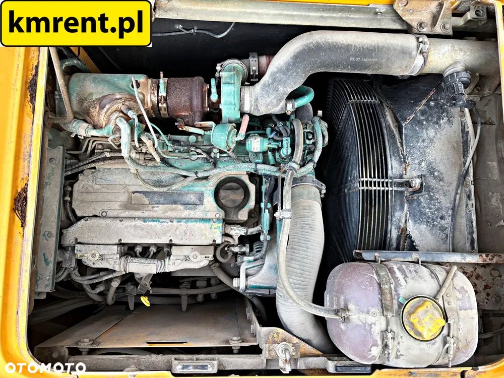 Volvo EW 140 D KOPARKA KOŁOWA GŁOWICA OBROTOWA ZE SZCZYPCAMI 2012R | Volvo ew160 , komatsu pw148 , JCB 145 175 , cat 313 316 , mecalac 15mwr - 31