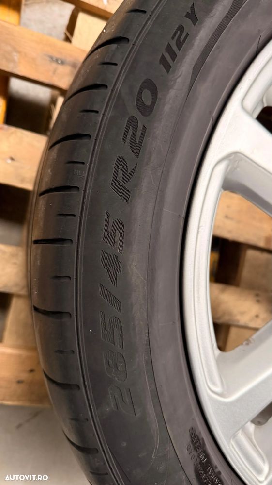 Jante Audi Q7 Originale R20 Cauciucuri 285/45/R20 Pirelli - 3
