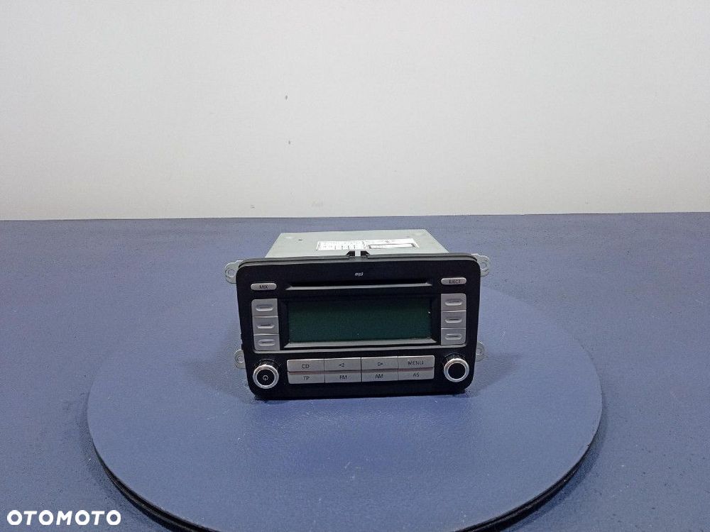 VW TOURAN I 1T GOLF V PASSAT B6 RADIO CD MP3 FABRYCZNE 1K0035186AD - 1
