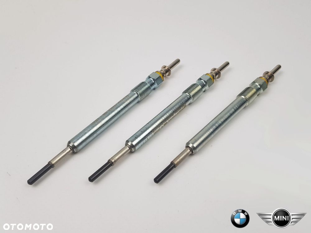 NOWE ORYGINALNE Świece żarowe Komplet 3 szt. BMW MINI B37 1.5d 0250703001 - 1