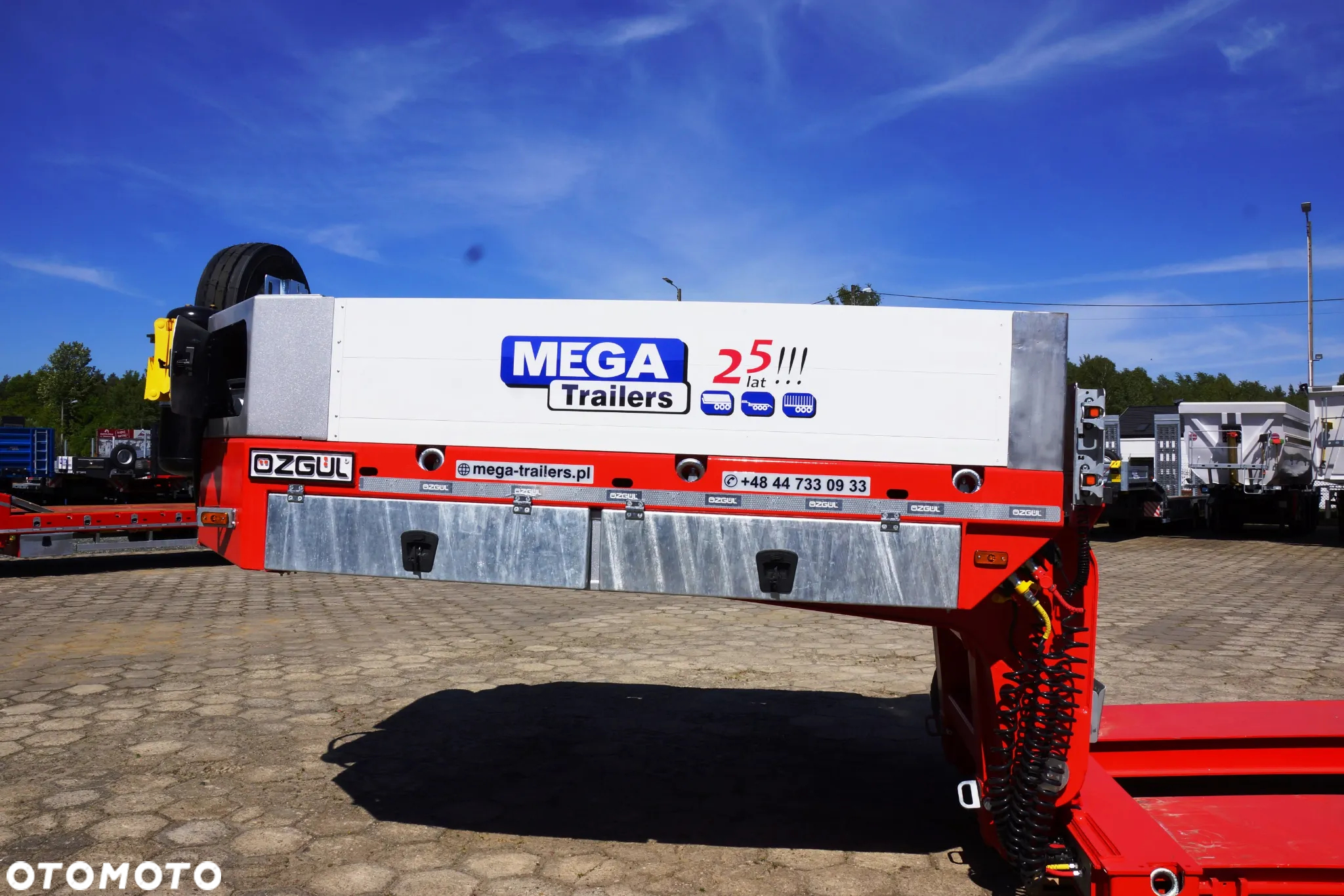Inny TIEFBETT - MEGA TRAILERS - wersja STRONG - OSIE SAF - TRIDECK - ALUFELGI - 19