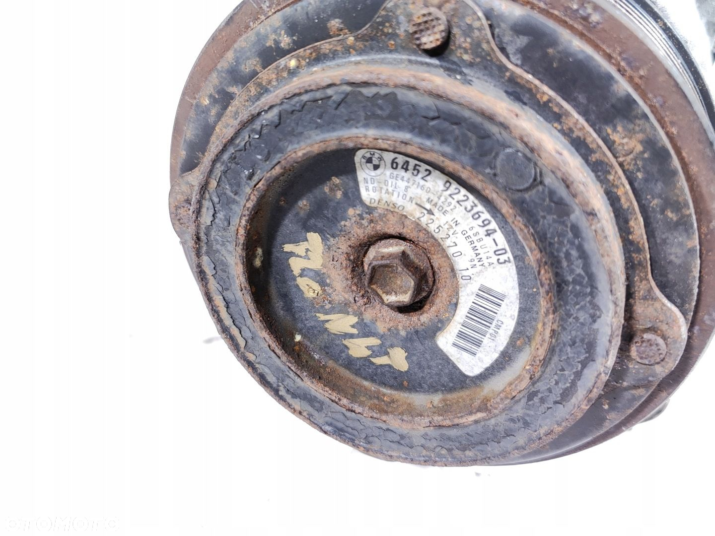 SPRĘŻARKA KOMPRESOR KLIMATYZACJI 2.0D N47D20C BMW F20 F30 F31 F10 9223694 - 8