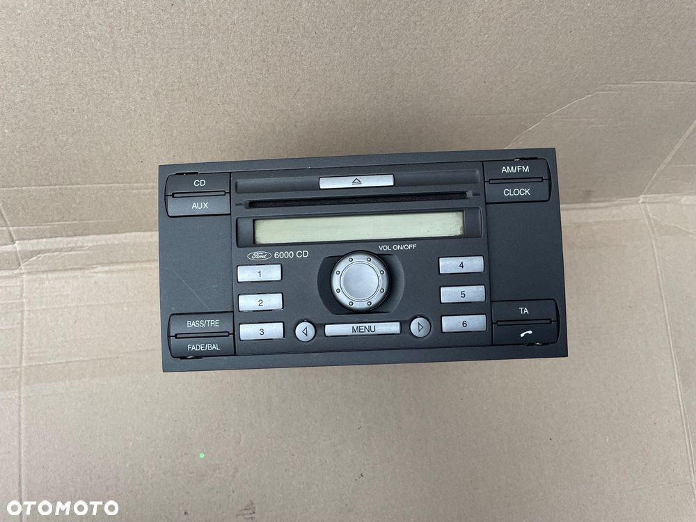 6000CD Radio fabryczne ford fiesta mk6 lift fusion - 1
