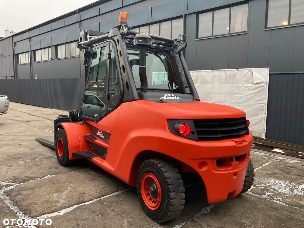 Linde [2013] WÓZEK WIDŁOWY LINDE H80D-1100 diesel 8ton - 6