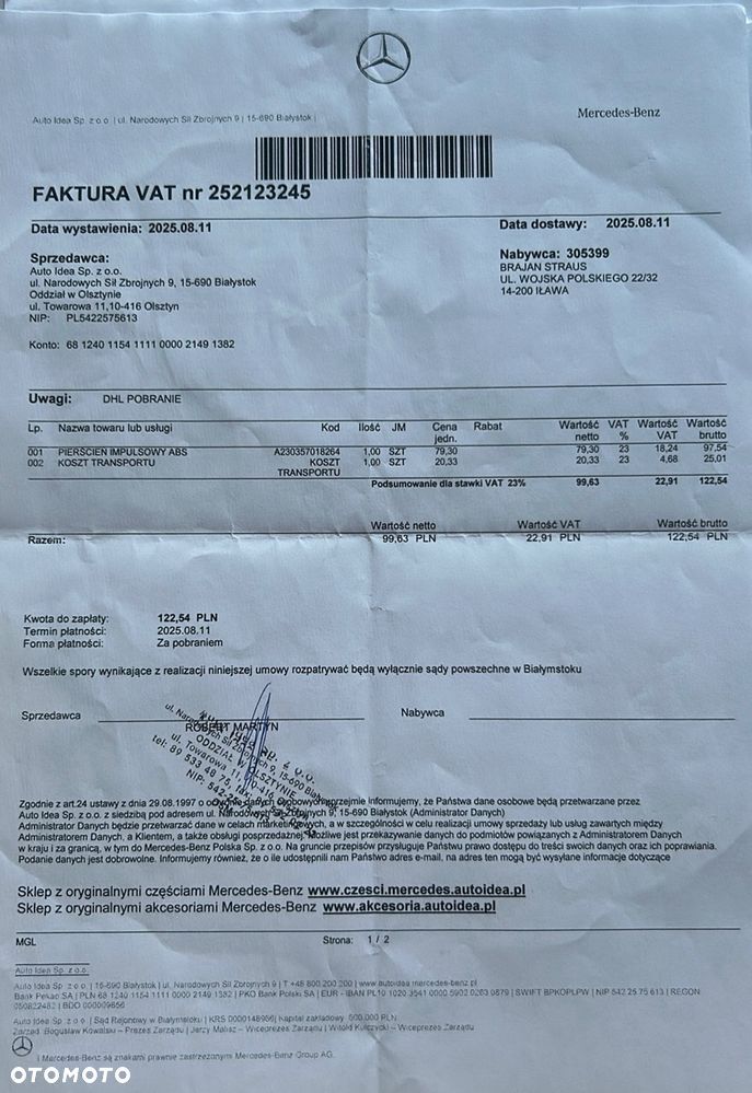 Mercedes-Benz Klasa E - 25