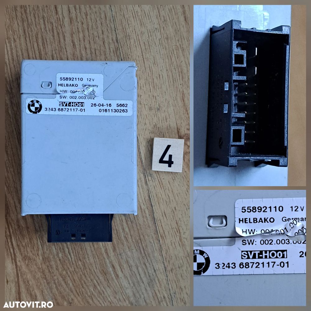 ECU calculator modul control servotronic bmw seria 5 6 7 X5 X6 F - 5