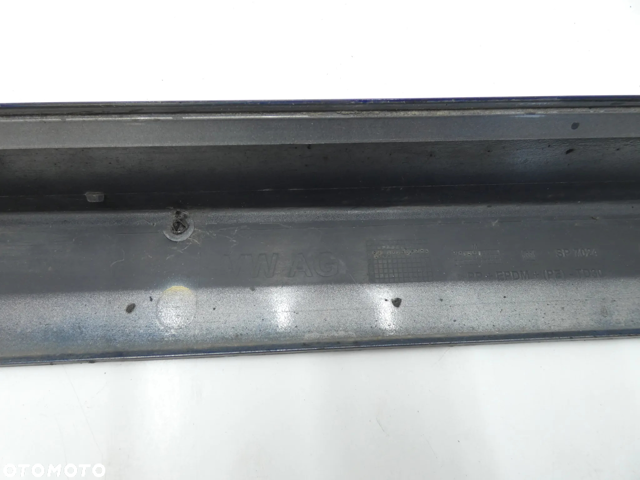VW GOLF VII 7 LISTWA PROGOWA NAKŁADKA NIEBIESKA LD5K 5G0853855 GORLICE - 12