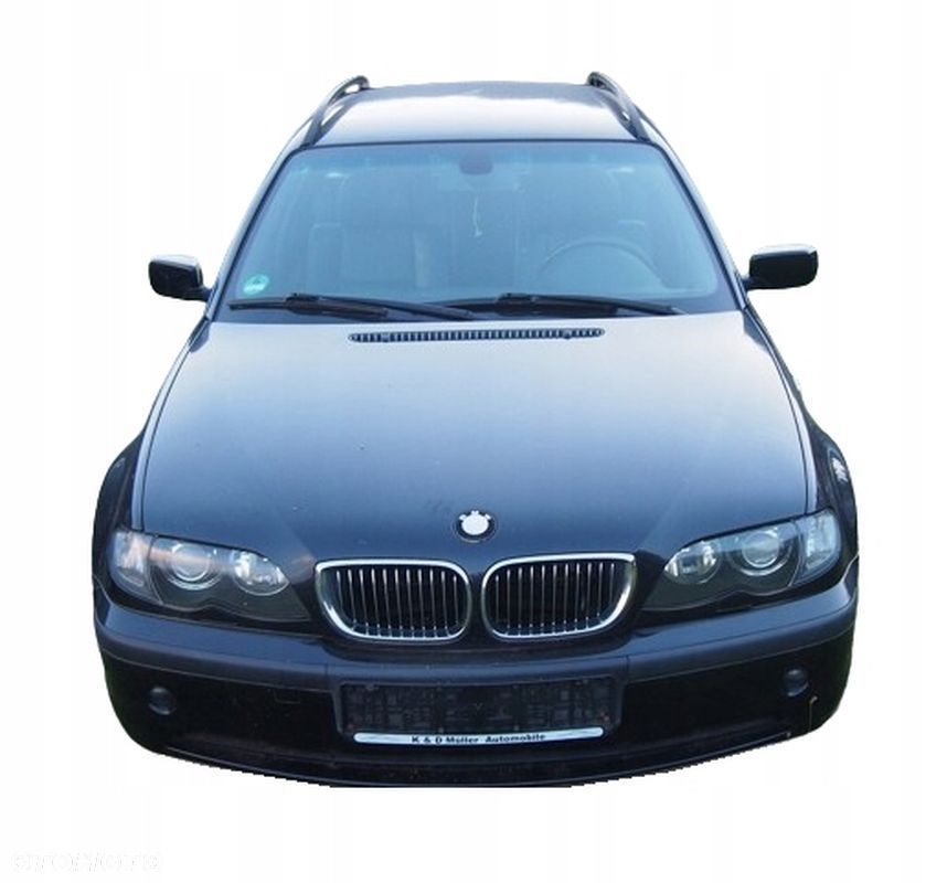 PRZÓD KOMPLETNY BMW 3 E46 KOMBI LIFT FL 2.0 DIESEL CZARNY - 1