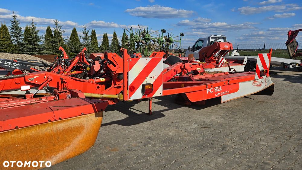 SaMasz KDD 861 S+T Kosiarka Dyskowa Motyl z taśmami  w Zestawie z Czołową kosiarką KDF 340 S - 2