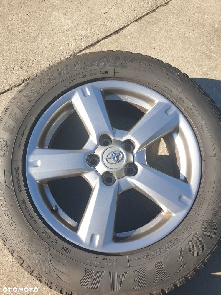 Koła Felgi Aluminiowe Opony Lato Bridgestone Toyota Rav-4 III 225/65 R17 - 13