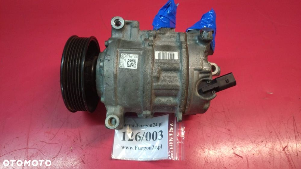 SPRĘŻARKA KLIMATYZACJI KOMPRESOR VW PASSAT B8 5Q0820803F NO 126/003 - 1