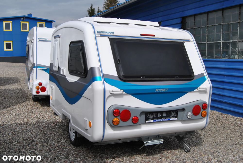 Niewiadów N126ET Prawdziwa promocja! Z ogrzewaniem TRUMA! Łazienka! DMC750kg Od ręki! - 5