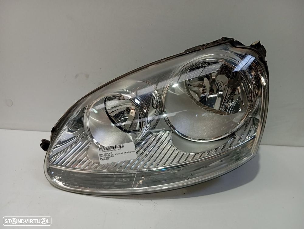 FAROL ESQUERDO VOLKSWAGEN GOLF V 1K110.2003 - 1