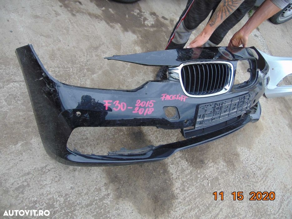 Bara fata BMW F30 facelift 2015-2018 bara fata spoiler bmw seria 3 f31 - 2