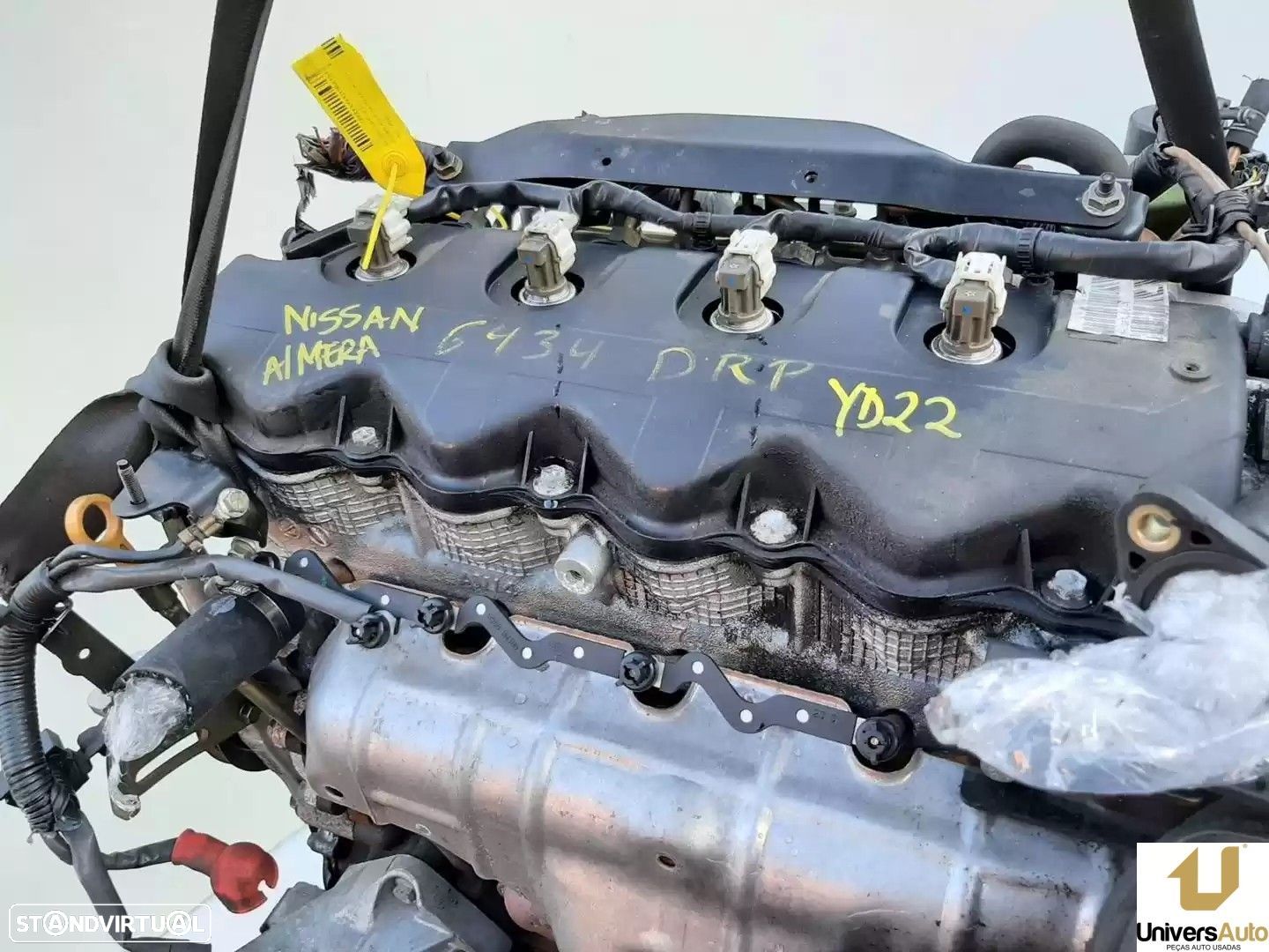 MOTOR COMPLETO NISSAN ALMERA II 2005 -YD22 - 1